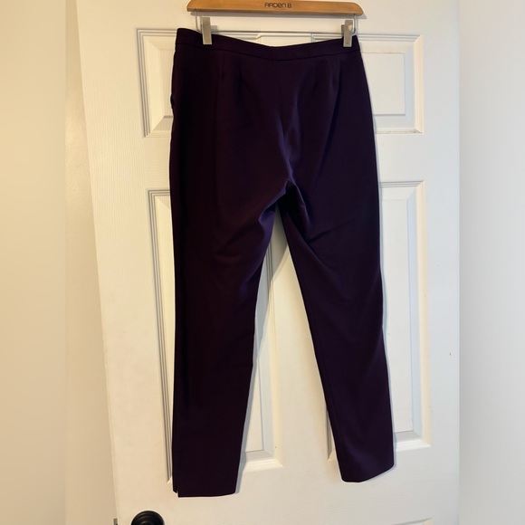 Calvin Klein Size 4 deep purple slacks - Picture 3 of 5